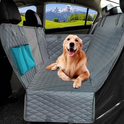 China Mat Safety Carrier For Dogs Prodigen Pet Backseat Protector Travel Dog Car Carrier Hammock Waterproof Car Back Seat Cover for sale