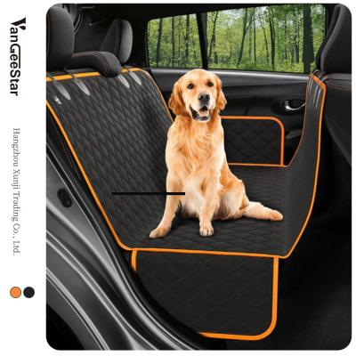 China Wholesale Dropshipping Raincoat In Heavy Duty Pet Dog Car Seat Cover Non-slip Running Waterproof Anti-scratch For Backseat For Dog for sale