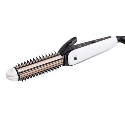 China Multifunctional Hair Curler/Straightener 3 in 1 Professional Hair Straightener and Curler for Hair Styling Flat Iron Fast Heating for sale