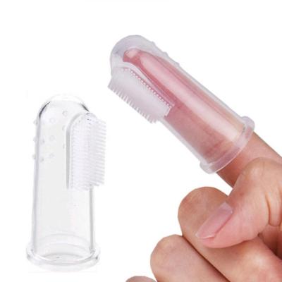 China Amazone hot selling silicone baby finger tongue liner cleaning brush kids training toothbrush adult nylon toothbrush for sale