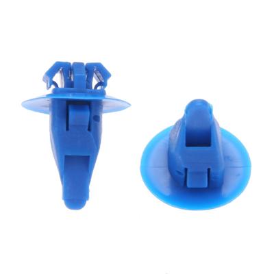 China Plastic Car Fastener 02-555 Double Rivet Cover Device Automobile Panel Fastener 90904-67036 for sale