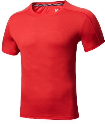 China Breathable Solid Color Xtep Running Shortsleeve T-shirt 979229018032 Unisex Custom Colors Accepted for sale