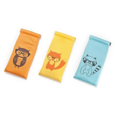 China Illustration template glasses single pocket for sale