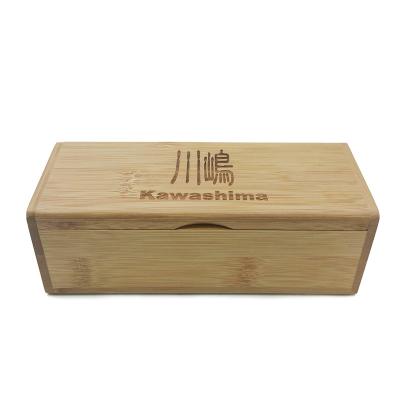 China Gift & Craft Customized Laser Box Logo Bamboo for sale