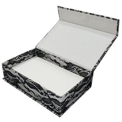 China Luxury Lace Fabric/Flannel Lace Cloth Jewelry Box for sale