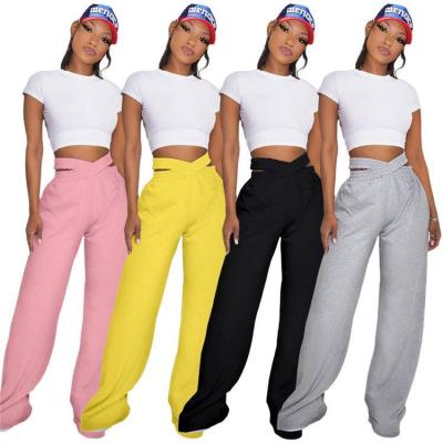 China 1040102 Anti-wrinkle 2021 fashion women clothes women's pants pants for ladies for sale