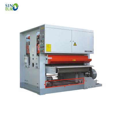 China BSG1300 Hotels heavy duty triple-unit wide belt sander /plywood belt sander machine/belt sander machine for sale