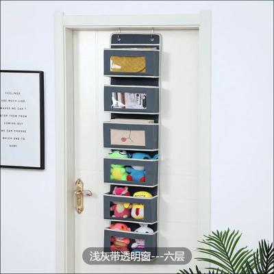 China Sustainable Over The Door storage bags with pockets hanging organizer storage box wall hanging storage rack for sale