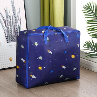 China Large Capacity Outdoor Storage Oxford Multifunction Durable Cloth Quilt Bag 66 Liter Trunk Storage Bag for sale