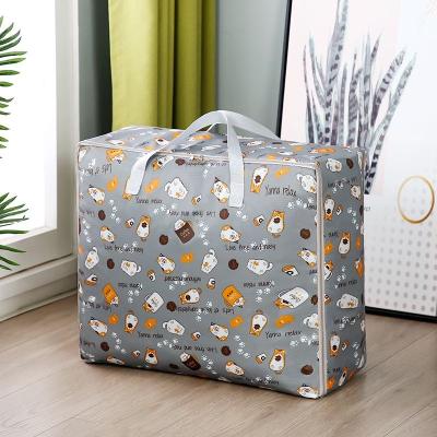 China Durable Quilt Covers Travel Storage Bag Set Large Capacity Storage Folding Foldable Bag 66 Liter Storage Bag for sale