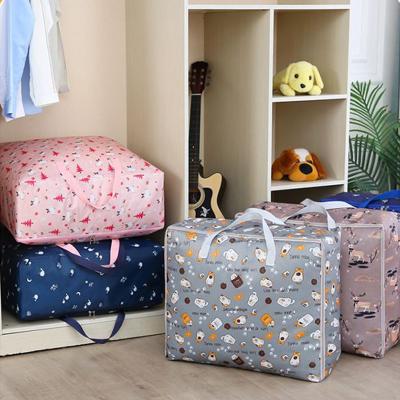 China Durable Closet Folding Oxford Cloth Folding Comforter Clothes Large Blanket Storage Bags Organizer Storage Bags for sale