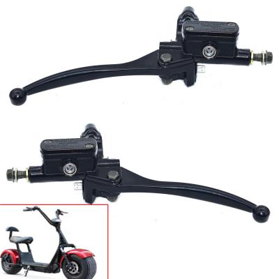 China Aluminum Brake Pump Front Master Cylinder Hydraulic Brake Lever For Citycoco Modified Accessories Parts for sale