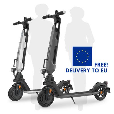 China Europe Powerful 350w Unisex Warehouse Folding Electric Scooter for sale