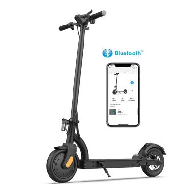 China German warehouse 350w 36v unisex smart motor e single rider men's electric standup scooter for sale