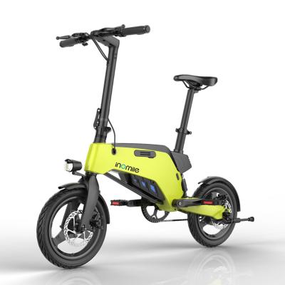 China 14 inch design alloy 250watt ebike electric folding bike aluminum city for sale