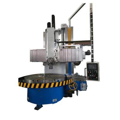 China Building Material Shops Simple And Quick Operation CNC Single Column Vertical Lathe Machine for sale