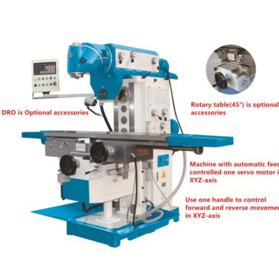 China Building Material Shops XZ6350 Metal Vertical And Horizontal Milling Auger Price And With Ce For Sale for sale