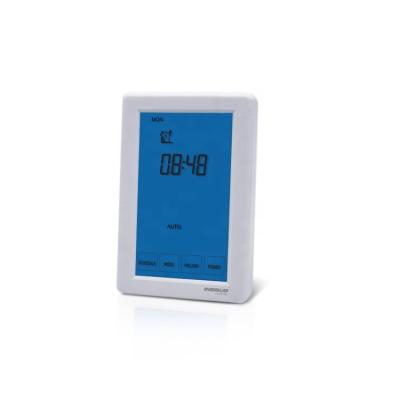 China IP20 backlight blue digital touch screen programmable timer for underfloor heating for sale