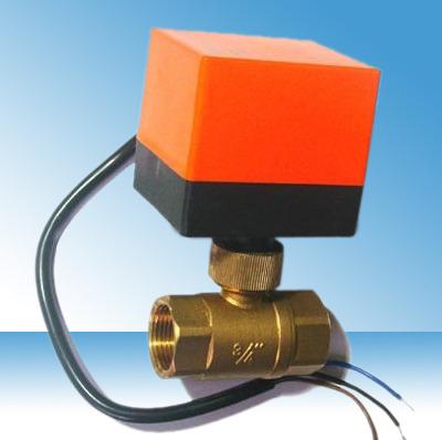 China Brass Motorized Zone Electric Valve 220v 2 Way 3 Way for sale