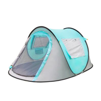 China Automotive Extended Screen Type Camping Cheap Two Layer Kids Beach Tent Portable Automatic Pop Fishing Outdoor Tent for sale