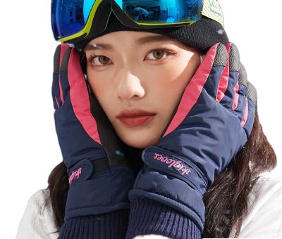 China New Women All-finger Antifreeze Gloves For Skiing And Ski Mountaineering Gloves for sale