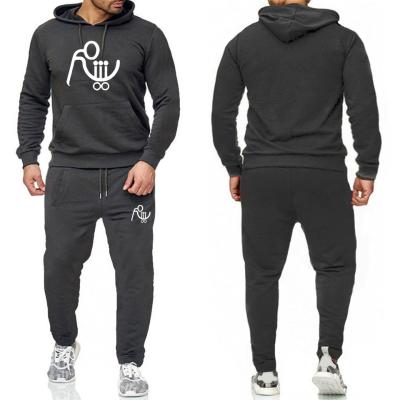 China Breathable Casual Plush Hoodie Set Anzug zum Joggen Sets Mens Jogging Man Sweatsuit for sale