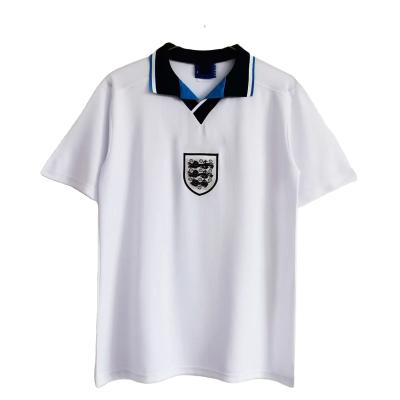 China Sets Breathable Sweat-absorbent Retro Soccer Cup 1996 European Style Custom Jersey for sale