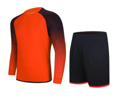 China Sets Goalkeeper Suit With Breathable Slim High Quality Custom Made Soccer Jersey for sale