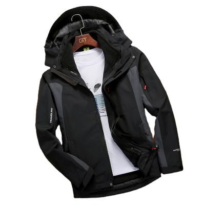 China Anti-UV couple windbreaker two-piece jacket is stylish and custom made men Ski Suits for sale