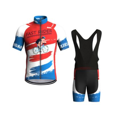 China Casual Ciclismo Roupas Mens Sportswear Breathable Mens Cycling Jersey Set Cycling Jacket for sale