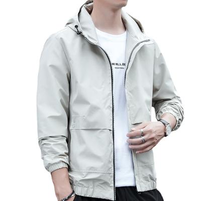 China New Men's Hooded Trend Loose Coat Men's Long Sleeve Breathable Jackets for sale