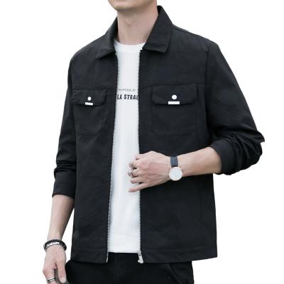 China Autumn New Loose Men's Coat Casual Loose Men's Breathable Long-sleeved Jackets for sale