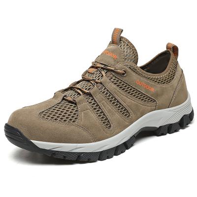 China 2021 Fashion Trend New Men's Summer Comfortable Breathable Leather Mather Sport Extra-size Outdoor Rise Pole Shoes for sale