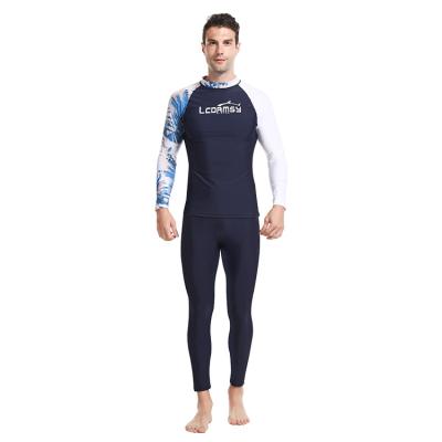 China Long Sleeve Swimsuit Wetsuit Tan Jellyfish Suit Antibacterial Pants Split Surf Suit Diving Suit for sale