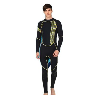 China 2021 Antibacterial Cool Stain 3MM Men's Outdoor Sportswear One-Piece Diving Suit Cold - Proof Warm Diving Suit for sale