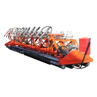 China Straight Road Paving Concrete Paving Leveling Machine With Gasoline Engine Diesel Fuel Electric Motor Three Roller Concrete Paver for sale