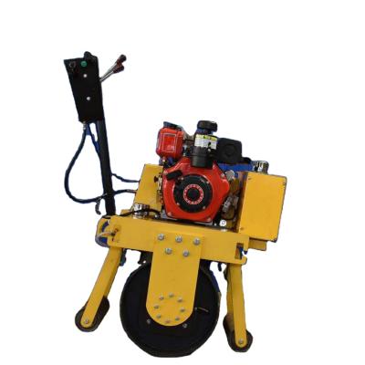 China Building Material Stores Guaranteed Quality 700 Walk-Behind Single Wheel Road Roller for sale