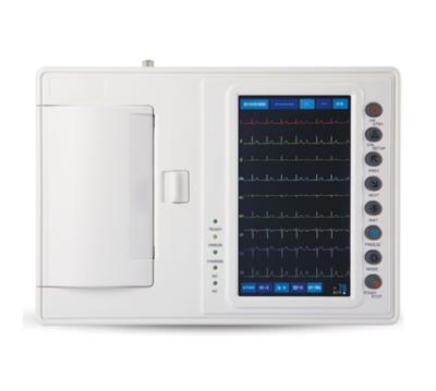 China Cheap Price Hosipital 3 Channel Touch Screen ECG Machine With Holter Portable ECG Analyzer for sale