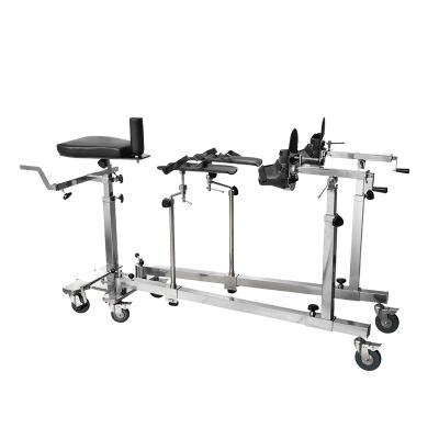 China Premium 304 stainless steel 304 stainless steel spine traction table orthopedic traumatology table with traction for surgical operation table for sale