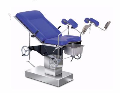 China Steel Gynecology Examination Table With Stirrups Gyno Examination Table Manual Gyn Examination Tables for sale