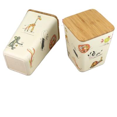 China MLS box bamboo fiber eco-friendly bamboo homedaily storage box for sale