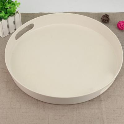 China Sustainable MLS Food Container Bamboo Fiber Food Tray for sale