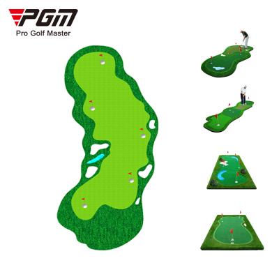 China Custom Made Artificial Putting Green Eco - Friendly PGM High Quality Large Outdoor Mini Putting Green for sale