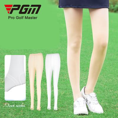 China PGM Antibacterial Women's Golf Elastic Bottom Long Pants Custom Logo Protection Golf Pants KUZ089 for sale