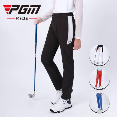 China Anti-pilling PGM KUZ103 Boys Golf Pants High Quality Polyester Soft Golf Pants for sale