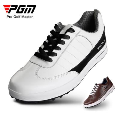 China PGM XZ037 Fashion Mens Leather Rubber Golf Shoes Male Golf Shoes for sale