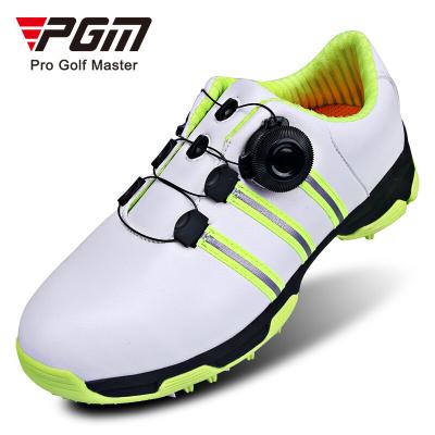 China PGM XZ086 Rubber Children's Golf Shoes Non-Slip Breathable Youth Boys Shoes for sale