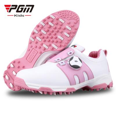 China PGM Rubber Comfortable Kids Golf Shoes for sale