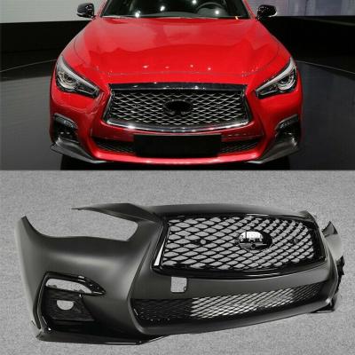 China Automotive Industry Brand New Bumper Cover 62022-4HD0H Front Bumper Bar For Infiniti 2014-2018 Q50 for sale