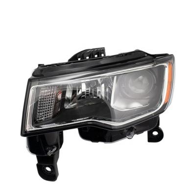 China Pre-sale USA Dot Approved Auto Headlamp Assembly Halogen Automotive Headlight For Jeep Grand Cherokee 2018-2021 for sale